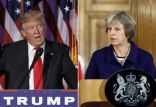 اخبار سیاسی,خبرهای سیاسی,اخبار بین الملل,ترزا می و ترامپ
