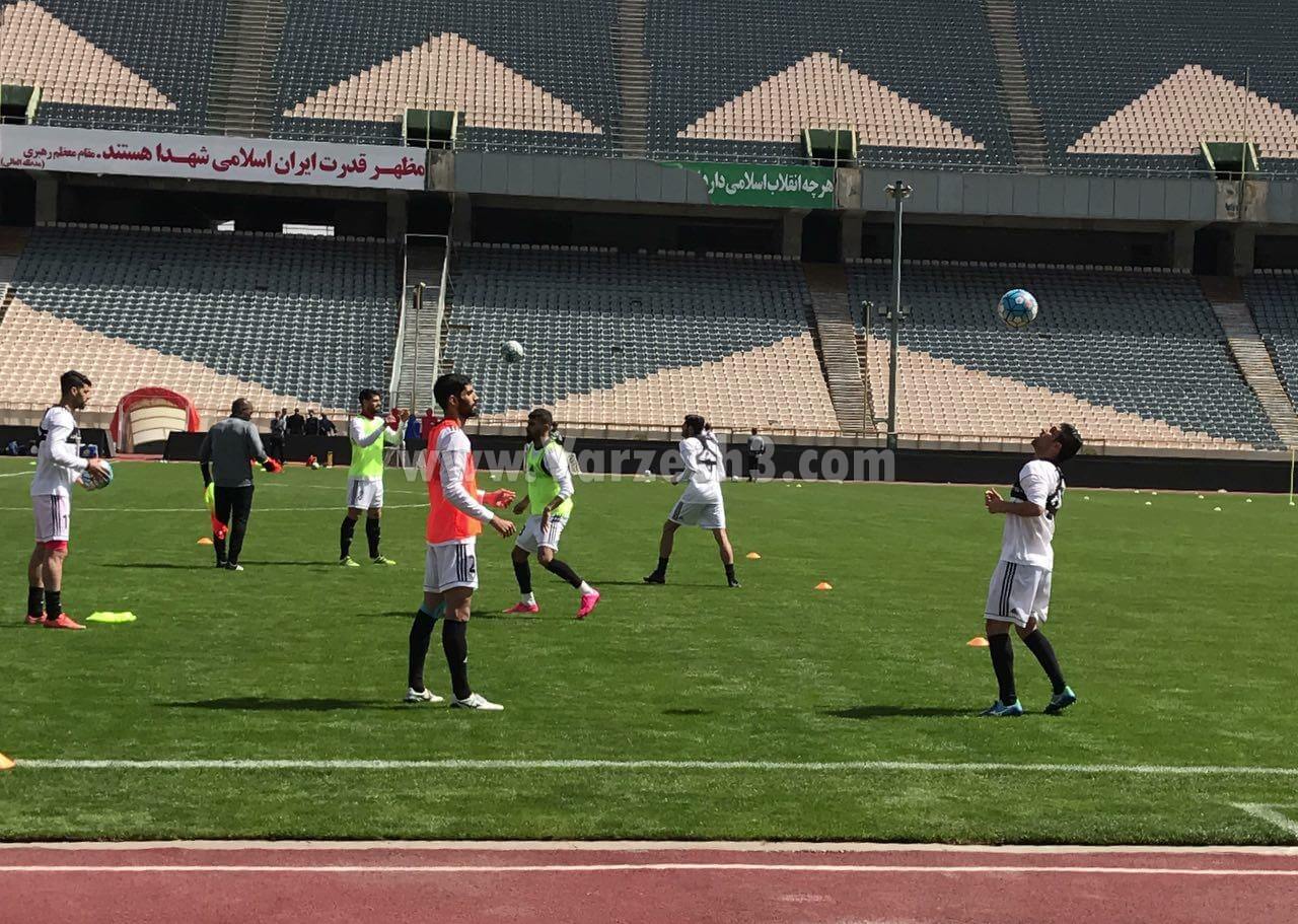 اخبار فوتبال,خبرهای فوتبال,فوتبال ملی,تمرین تیم ملی