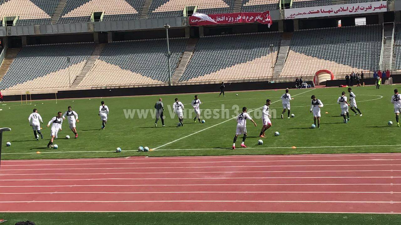 اخبار فوتبال,خبرهای فوتبال,فوتبال ملی,تمرین تیم ملی