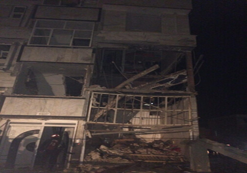 اخبار حوادث,خبرهای حوادث,حوادث امروز,انفجار واح مسکونی در محله آراز علی اردبیل