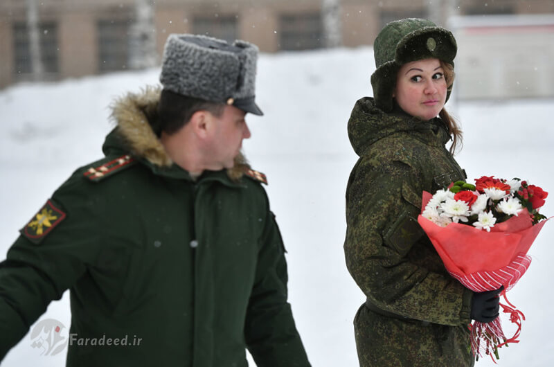 تصاویر مسابقه زنان ارتش روسیه,عکس مسابقه سربازان زن روسیه,عکس های زنان ارتش روسیه در مسابقه