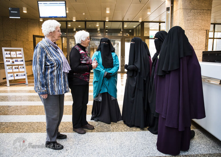 تصاویر زنان مسلمان در اروپا, تصویر حجاب زنان مسلمان در اروپا, عکس وضعیت زنان مسلمان در اروپا و آمریکا