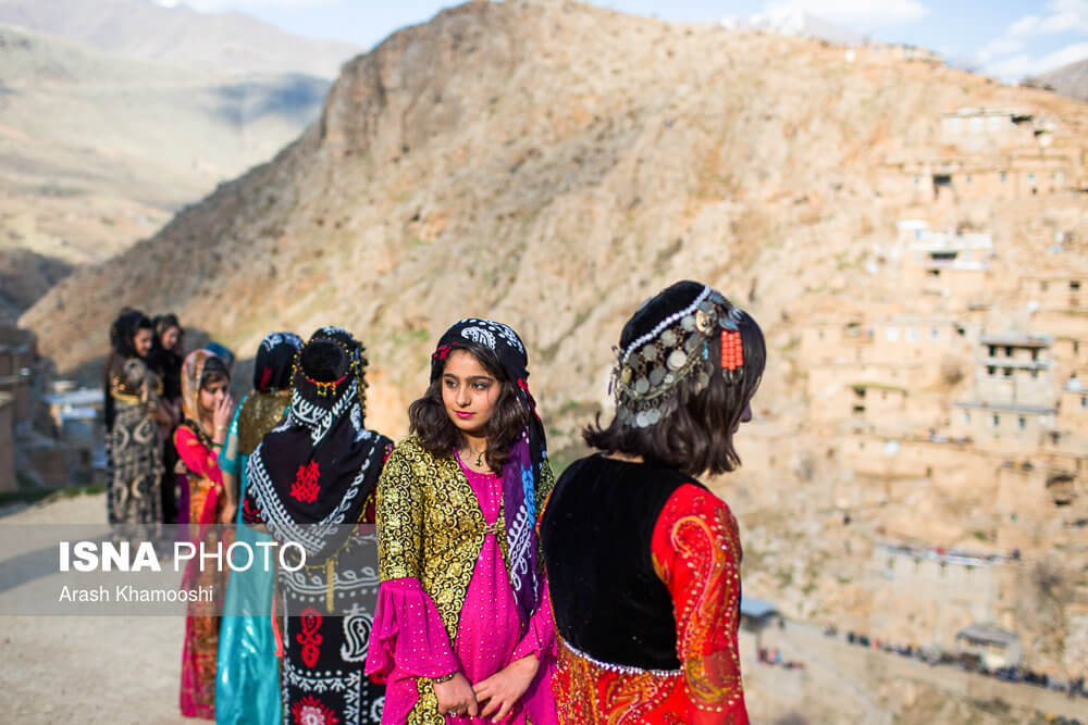 تصاویر جشن نوروز در کردستان,عکس های جشن نوروز مردم کردستان,عکس جشن نوروز در روستای پالنگان