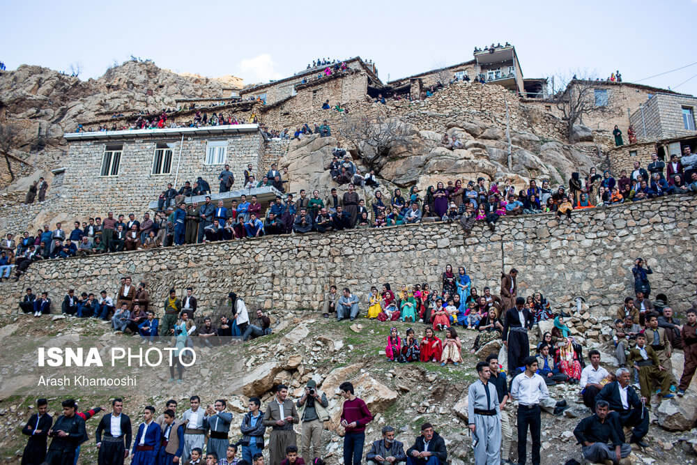 تصاویر جشن نوروز در کردستان,عکس های جشن نوروز مردم کردستان,عکس جشن نوروز در روستای پالنگان