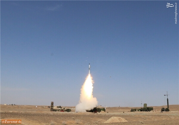 تصاویر سامانه موشکی S300, تصویر شلیک سامانه موشکی S300 در ایران, عکس رزمایش دماوند