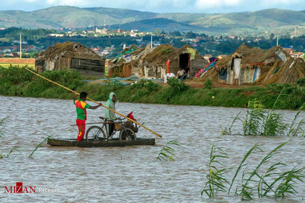 تصاویر طوفان ایناوو,عکس های طوفان ایناوو در ماداگاسکار,عکس طوفان ایناوو