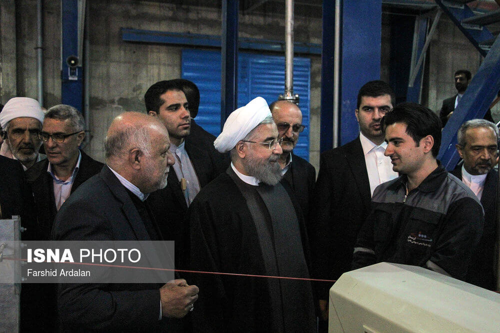 تصاویر سفر رئیس جمهور به کردستان, تصاویر بازدید آقای روحانی از کردستان, تصاویر افتتاح چند پروژه توسط رئیس جمهور