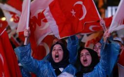 تصاویر رفراندوم ترکیه, تصویر شادی مردم بعد از همه پرسی,عکس های شادی مردم ترکیه