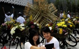 تصاویر جشنواره گل در خیابان های سائو پائولو,عکس های جشنواره گل در خیابان های سائو پائولو,عکس های جشنواره گل در برزیل