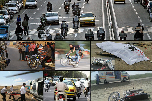 اخبار اجتماعی,خبرهای اجتماعی,شهر و روستا,تصادف موتور سیکلت