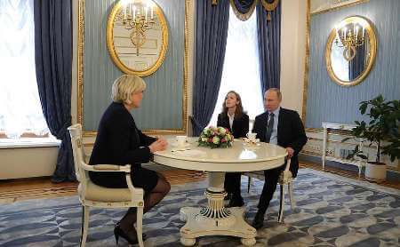 اخبار سیاسی,خبرهای سیاسی,اخبار بین الملل,دیدار پوتین و مارین لوپن