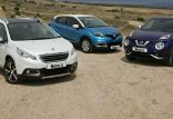 اخبار خودرو,خبرهای خودرو,مقایسه خودرو,نیسان جوک، رنو کپچر یا پژو 2008