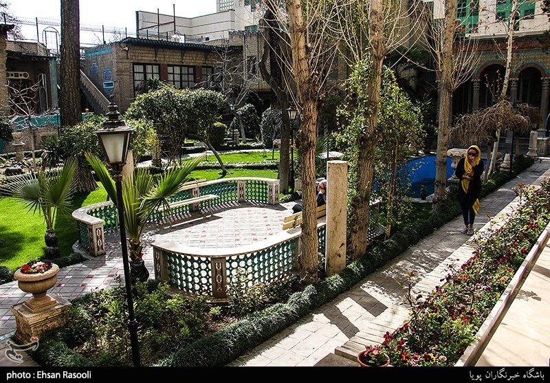 تصاویر موزه مقدم در تهران,عکس های بازدید نوروزی از موزه مقدم,عکس خانه مقدم در تهران