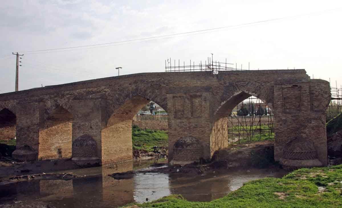 عکس های  ریزش بخشی از پل تاریخی شهرستان آق‌قلا‎,تصاویر  ریزش بخشی از پل تاریخی شهرستان آق‌قلا‎, ریزش بخشی از پل تاریخی شهرستان آق‌قلا‎
