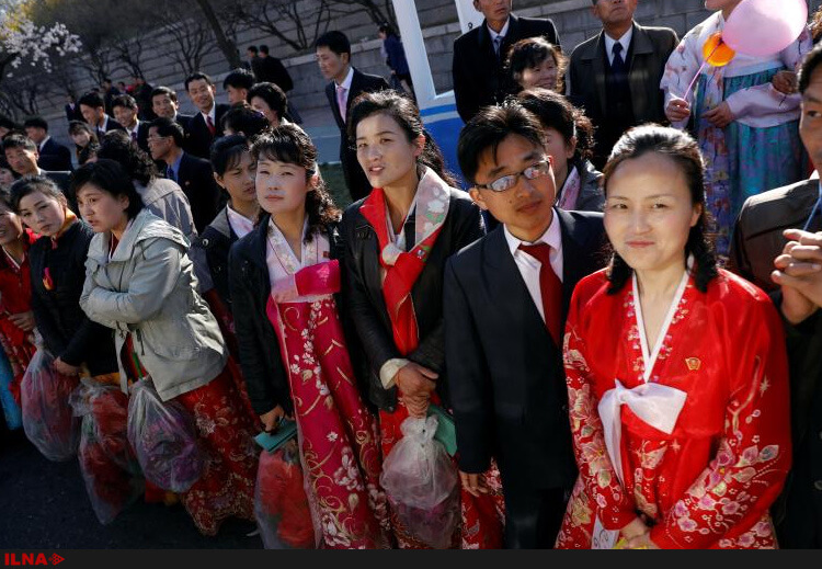 تصاویر سالگرد تولد بنیانگذار کره شمالی,عکس های پیونگ یانگ,عکس سالگرد تولد کیم ایل سونگ در پیونگ یانگ