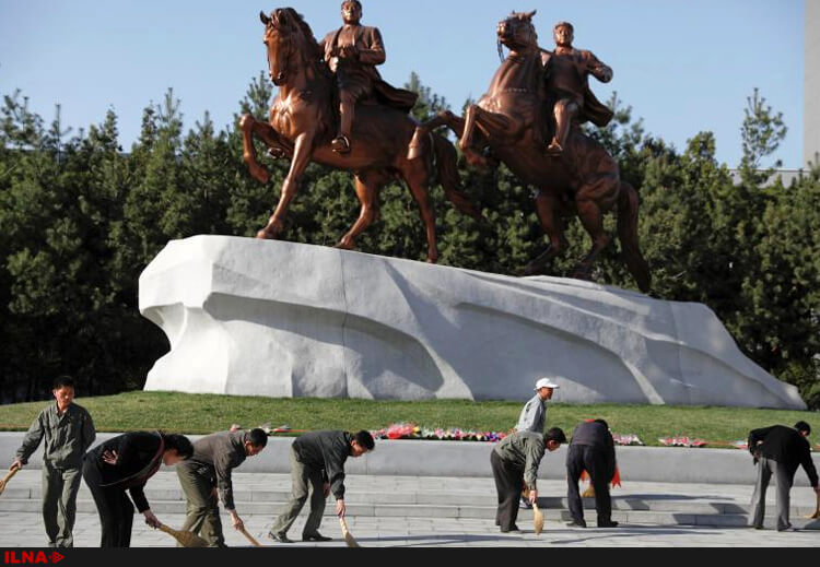 تصاویر سالگرد تولد بنیانگذار کره شمالی,عکس های پیونگ یانگ,عکس سالگرد تولد کیم ایل سونگ در پیونگ یانگ