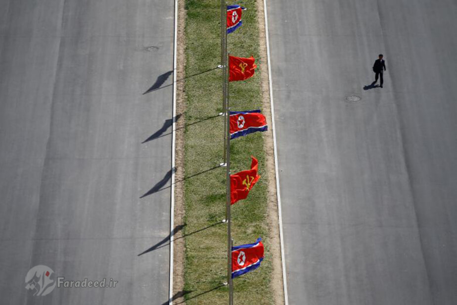 تصاوی سالگرد تولد کیم ایل سونگ,تصاوی روز خورشید,عکس اماده سازی جشن روز ملی در کره شمالی