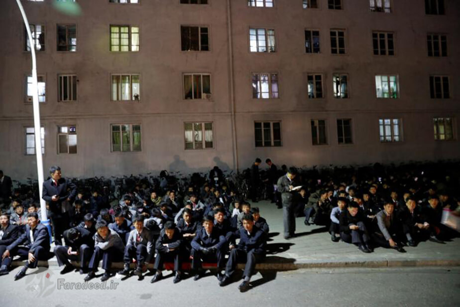 تصاوی سالگرد تولد کیم ایل سونگ,تصاوی روز خورشید,عکس اماده سازی جشن روز ملی در کره شمالی