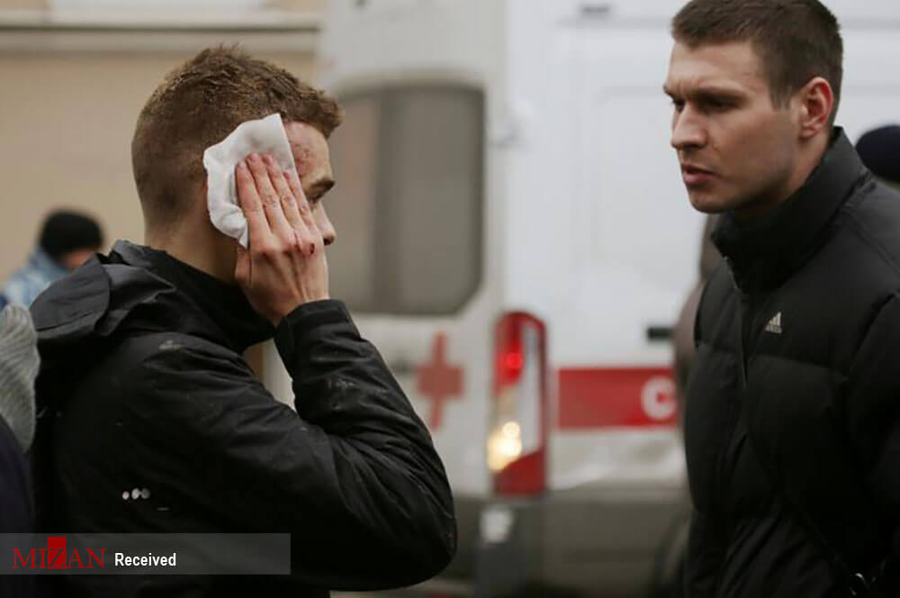 تصاویر انفجار در متروی سن پترزبورگ, عکس های انفجار در متروی سن پترزبورگ, تصاویر انفجار سن پترزبورگ