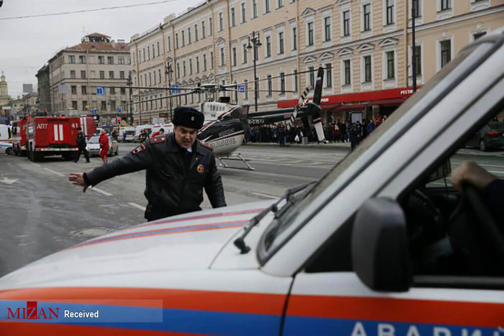 تصاویر انفجار در متروی سن پترزبورگ, عکس های انفجار در متروی سن پترزبورگ, تصاویر انفجار سن پترزبورگ