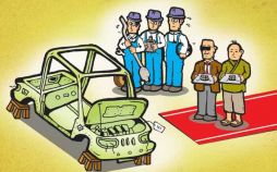 کاریکاتور,عکس کاریکاتور,کاریکاتور سیاسی اجتماعی,تصاویروعده بومی سازس خودرو خارجی