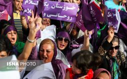 تصاویر حسن روحانی در اهواز,عکس های سفر انتخاباتی روحانی به اهواز,عکس سفرهای انتخاباتی حسن روحانی