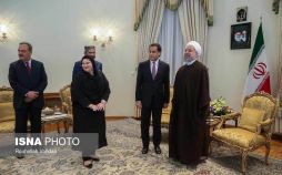 تصاویر دیدار رییس مجلس پاکستان و روحانی,عکس های حسن روحانی و ایاز صادق,عکس ملاقات رییس مجلس پاکستان و روحانی