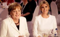 عکس های سفر دختر ترامپ به آلمان,عکس های بازدید از موزه یادبود هولوکاست و دیدار با مرکل, سفر دختر ترامپ به آلمان