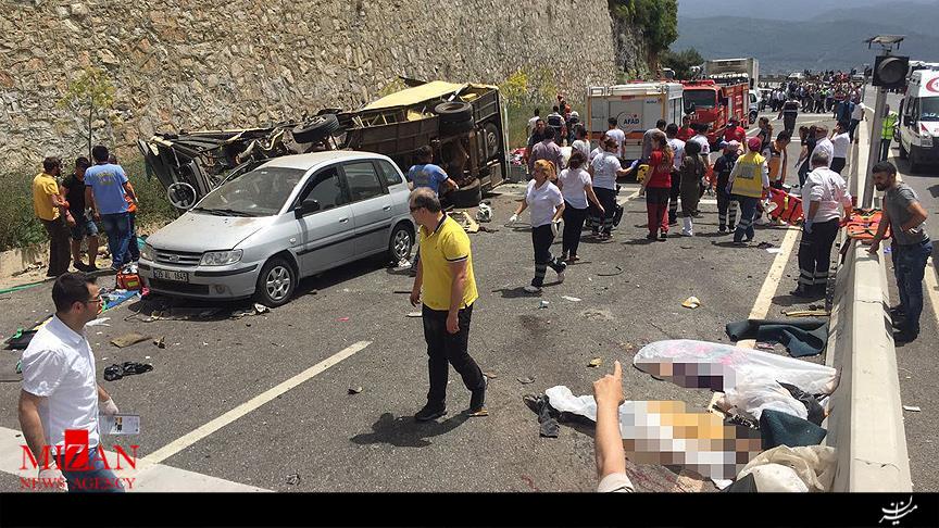 اخبار حوادث,خبرهای حوادث,حوادث,خودروی گردشگران در ترکیه