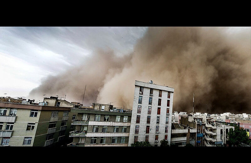 اخبار اجتماعی,خبرهای اجتماعی,محیط زیست,طوفان شدید در تهران