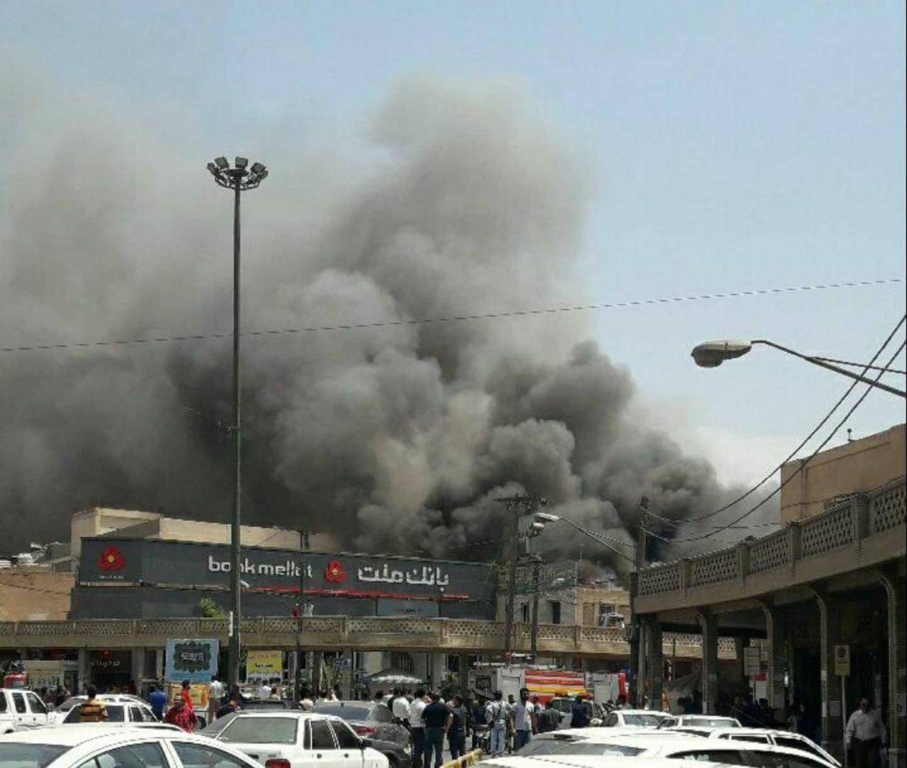 عکس از حادثه امروز اهواز
