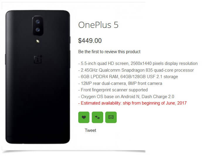 اخبار دیجیتال,خبرهای دیجیتال,موبایل و تبلت,وان پلاس 5