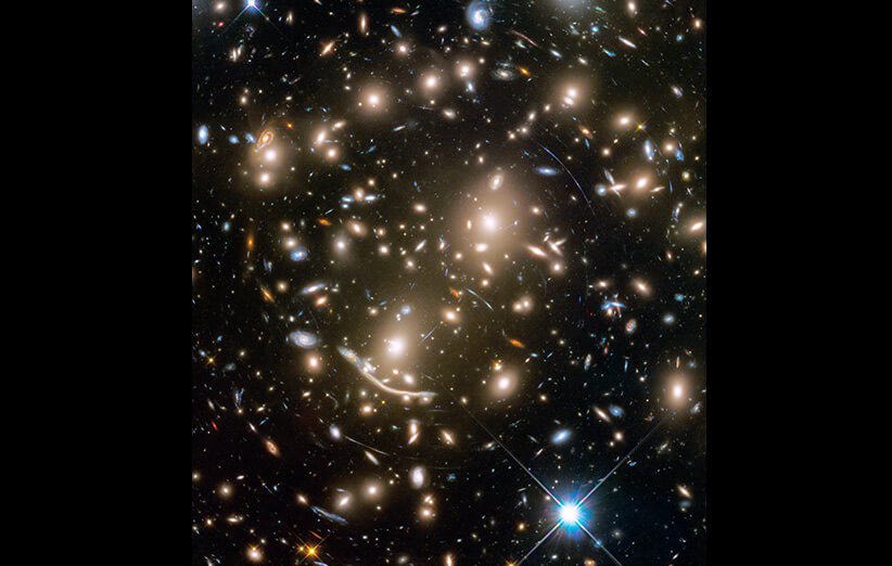 خوشهی کهکشانی Abell 370،نجوم و فضا،خبرهای علمی،اخبار علمی اخبار علمی,خبرهای علمی,نجوم و فضا,خوشهی کهکشانی Abell 370