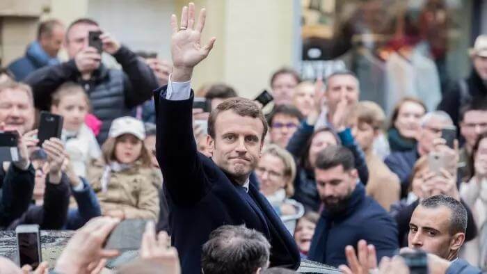 تصاویر امانوئل مکرون و انتخابات فرانسه تصاویر امانوئل مکرون و انتخابات فرانسه,عکس های پیروزی امانوئل مکرون در انتخابات فرانسه,عکس انتخابات ریاست جمهوری فرانسه