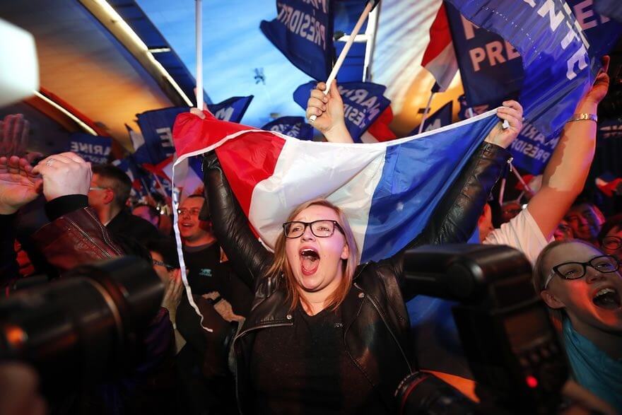 تصاویر تظاهرات فرانسه,عکس های تظاهرات,تصویرانتخابات فرانسه