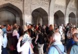 اخبار اجتماعی,خبرهای اجتماعی,محیط زیست,گردشگران خارجی در مسجد جامع اصفهان