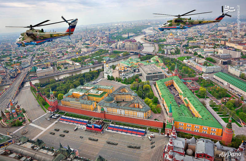 تصویرمسکو,تصویر زیبا از مسکو,عکس هوایی مسکو
