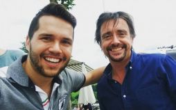 عکس های تصادف ریچارد هموند,تصاویر ریچارد هموند,عکس های تصادف ریچارد هموند در هنگام ضبط برنامه