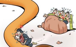 کاریکاتور حمایت عربستان از داعش