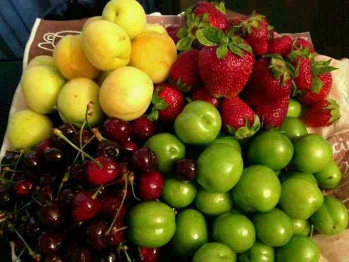 تصاویر زیبای میوه های تابستانی