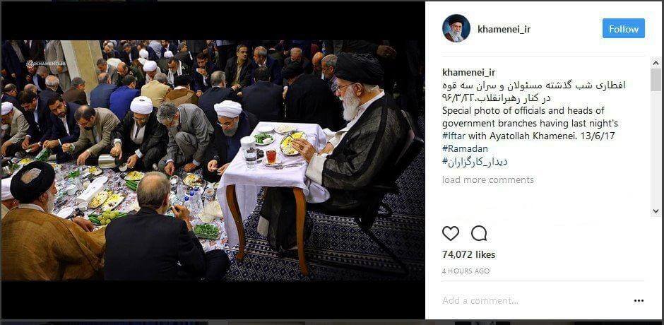 اخبار سیاسی,خبرهای سیاسی,اخبار سیاسی ایران,اینستاگرام رهبری