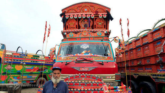 اخبار جالب,خبرهای جالب,خواندنی ها و دیدنی ها,کامیون‌های پاکستانی