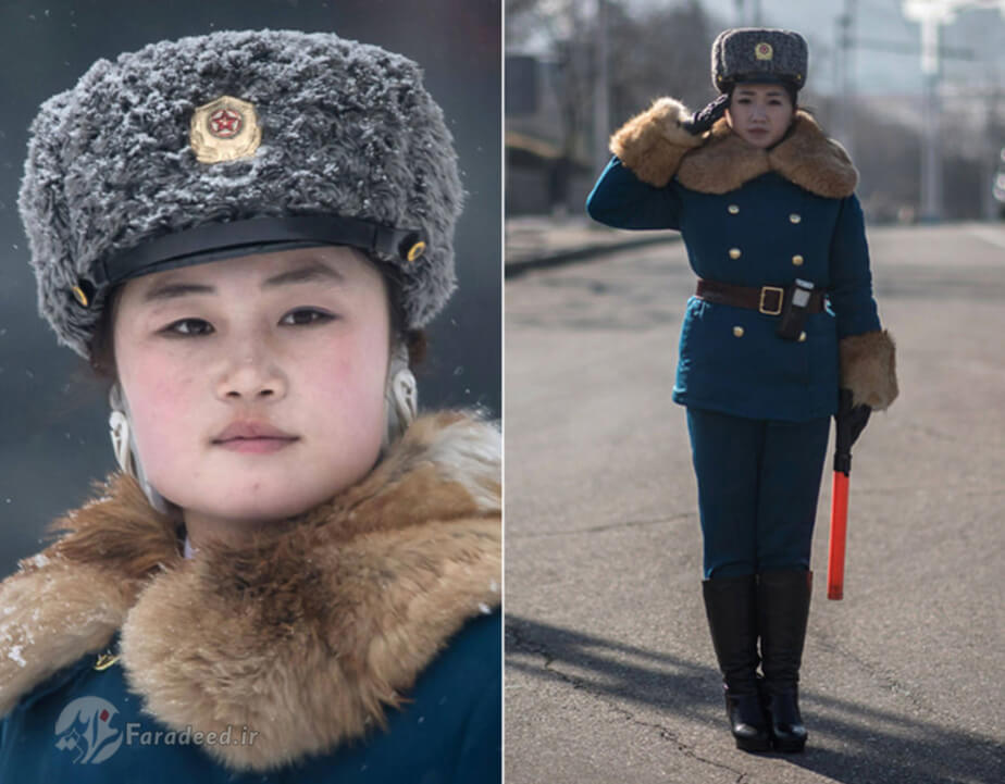 اخبار جالب,خبرهای جالب,خواندنی ها و دیدنی ها,دختران ترافیک کره شمالی