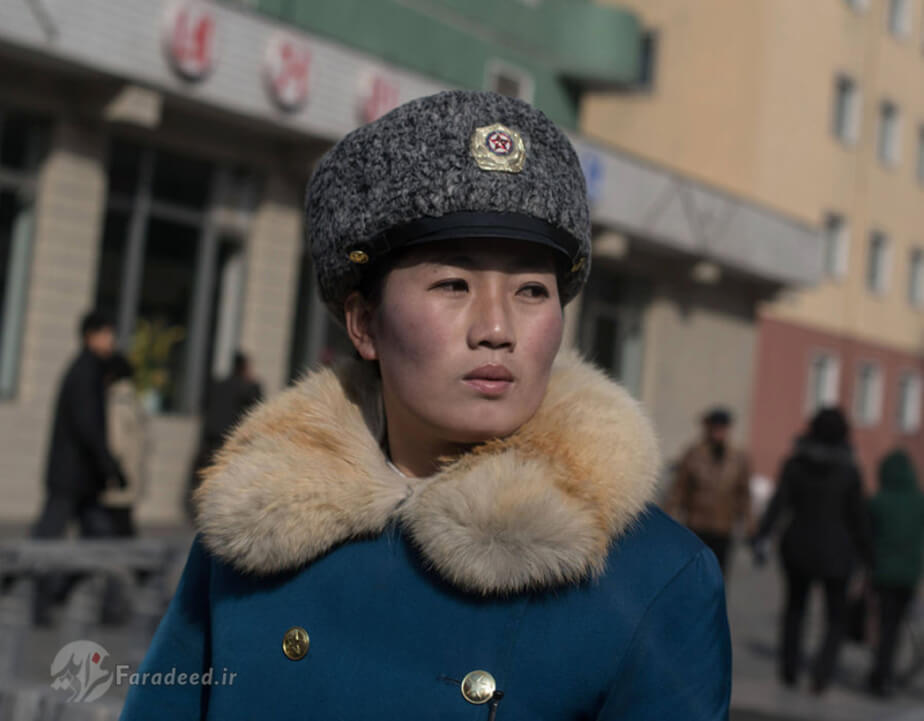 اخبار جالب,خبرهای جالب,خواندنی ها و دیدنی ها,دختران ترافیک کره شمالی