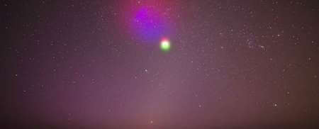 اخبار علمی,خبرهای علمی,نجوم و فضا,ابر مصنوعی رنگی