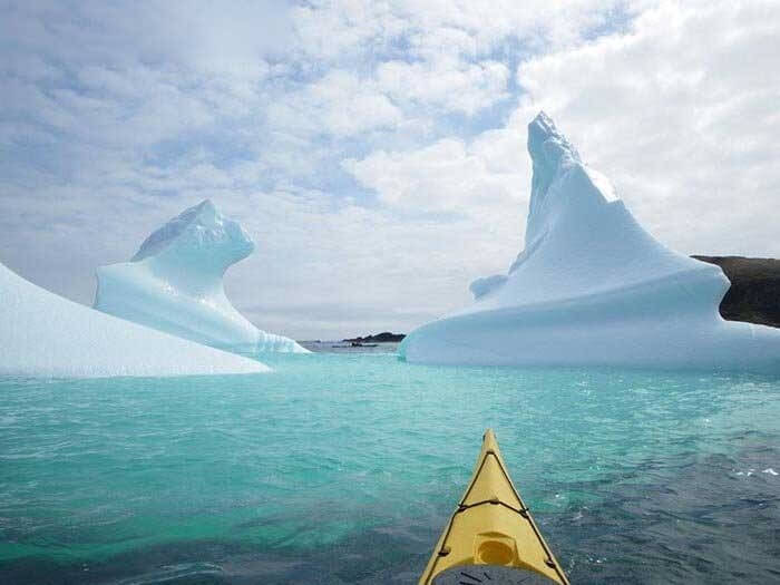 تصاویرکوچه کوه یخ در کانادا,عکس های کوچه کوه یخ در کانادا,عکس های جاذبه های کانادا
