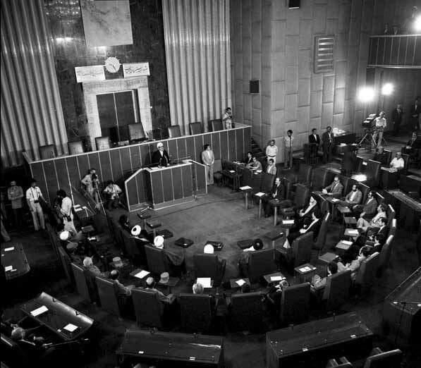 افتتاح اولین مجلس شورای اسلامی