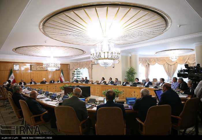 عکس های جلسه هیأت دولت در اردیبهشت 96,تصاویر جلسه هیأت دولت,عکس های اعضای دولت حسن روحانی