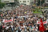 اخبار سیاسی,خبرهای سیاسی,خاورمیانه,راهپیمایی معترضان در ترکیه
