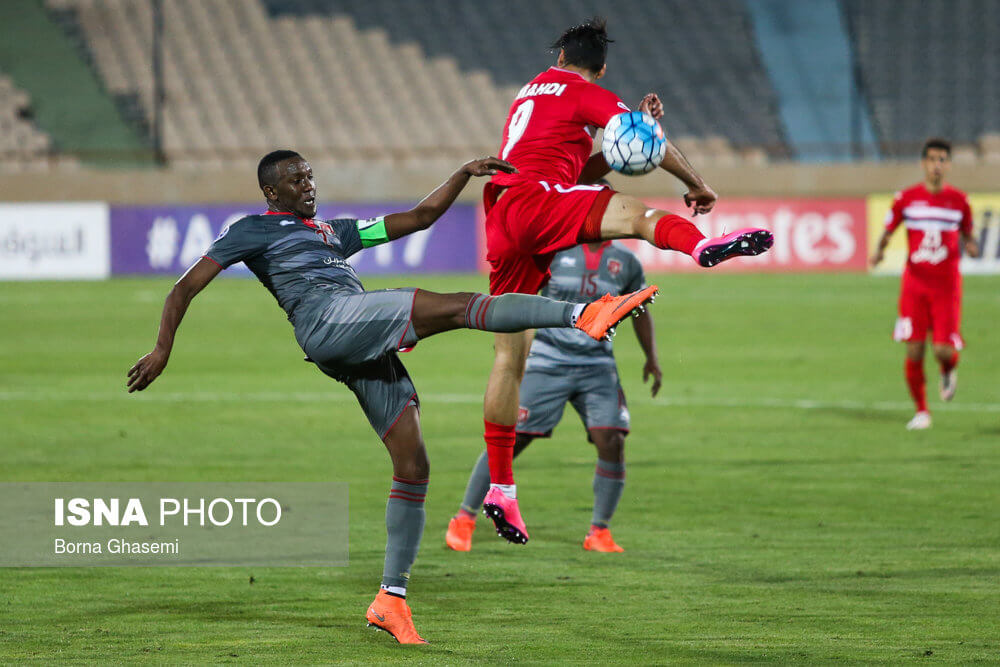 تصاویر دیدار تیم‌های فوتبال پرسپولیس و لخویا,عکس های دیدار تیم‌های فوتبال پرسپولیس و لخویا در ورزشگاه آزادی,دیدار تیم‌های فوتبال پرسپولیس و لخویا